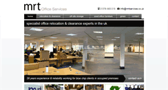 Desktop Screenshot of mrtservices.co.uk