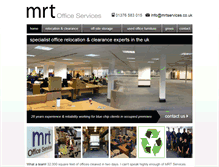 Tablet Screenshot of mrtservices.co.uk